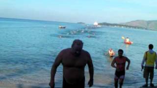 ITU Subic Bay Int'l triathlon 2009 (swim finish male)