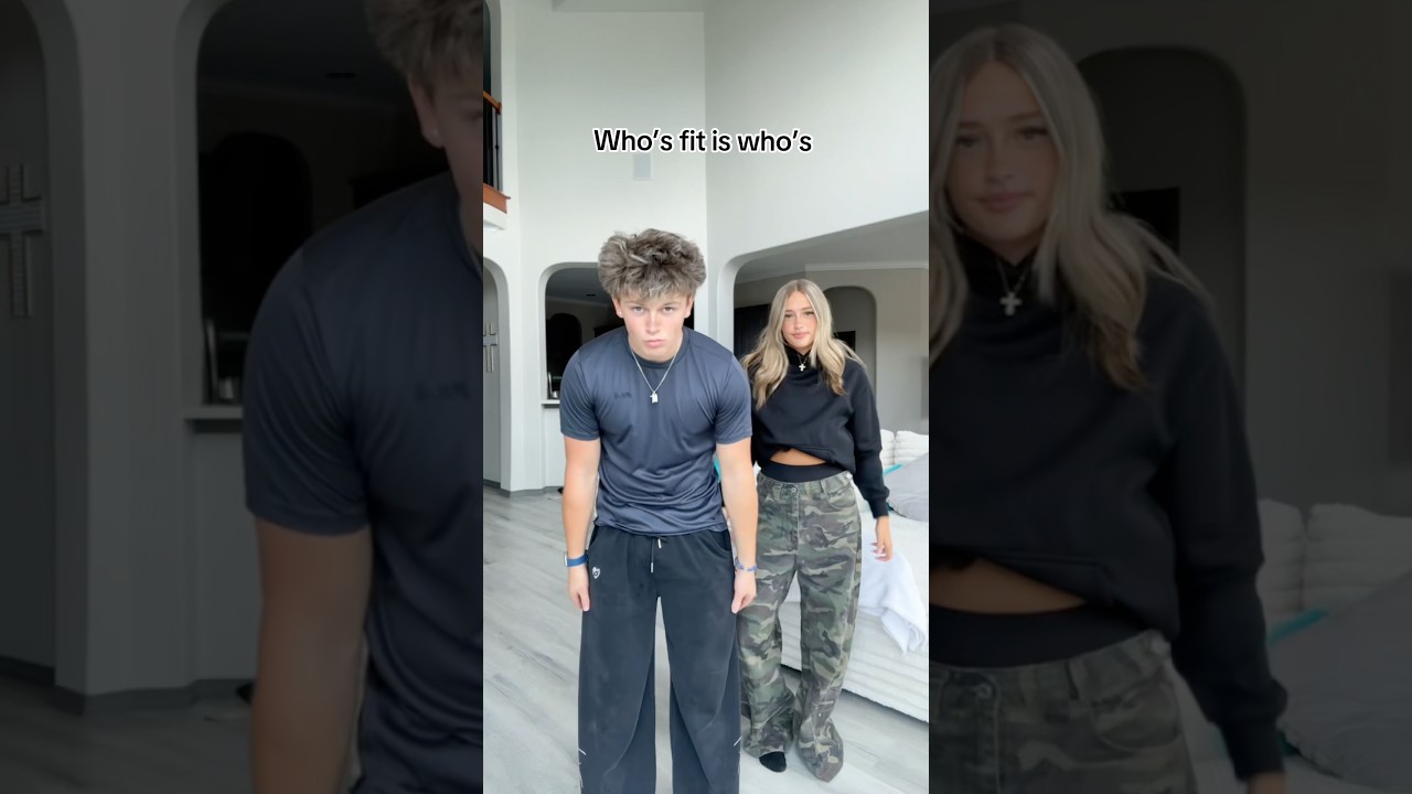 Which fit is mine?! @ryder_smith4 #trending #lipsyncs #shorts #shortsfeed #viral #fyp #couple