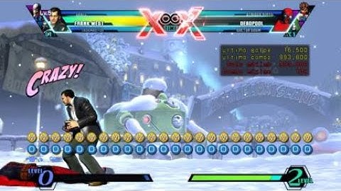 UMvC3 Taskmaster into Frank lvl 5 DHC sideswitch combo concept ft Dante