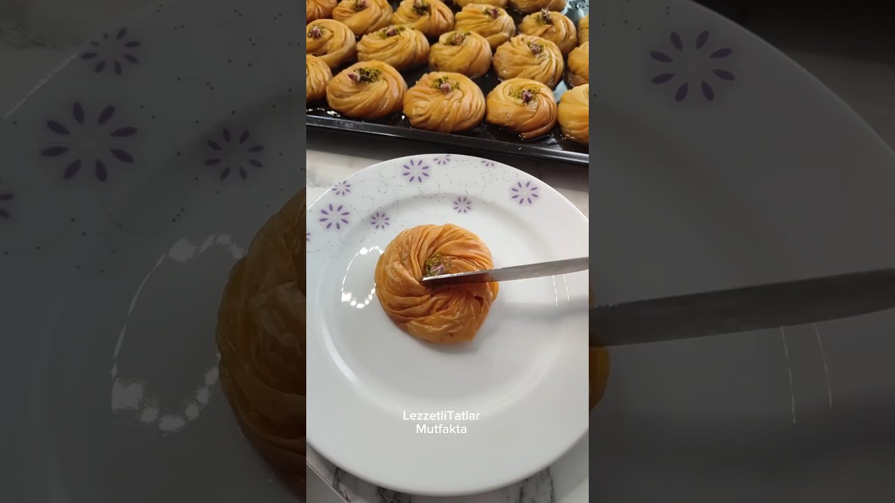 Baklava Tarifi✅️Tarif Yorumda👩‍🍳#shorts