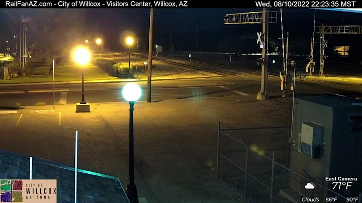 Tree at the Willcox Railroad Park Falls over at 22:23:35