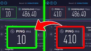 How to Decrease the PING and Increase the Internet SPEED on Windows 10/11