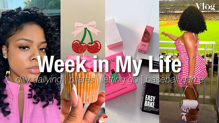 Vlog: Week In My Life 🎀| Dilly Dallying in ATL! Pilates, New Makeup, Shopping, Baseball Game +MORE 🤍