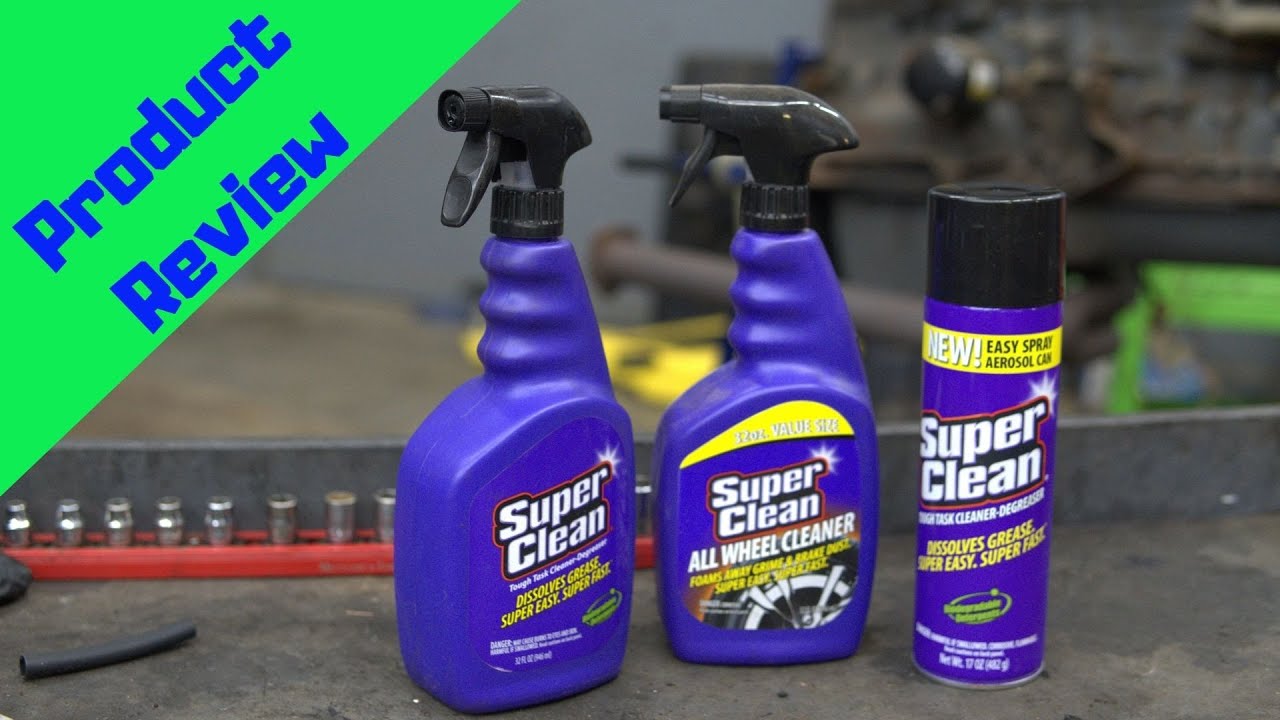 Super Clean Tough Task Cleaner-Degreaser Review 