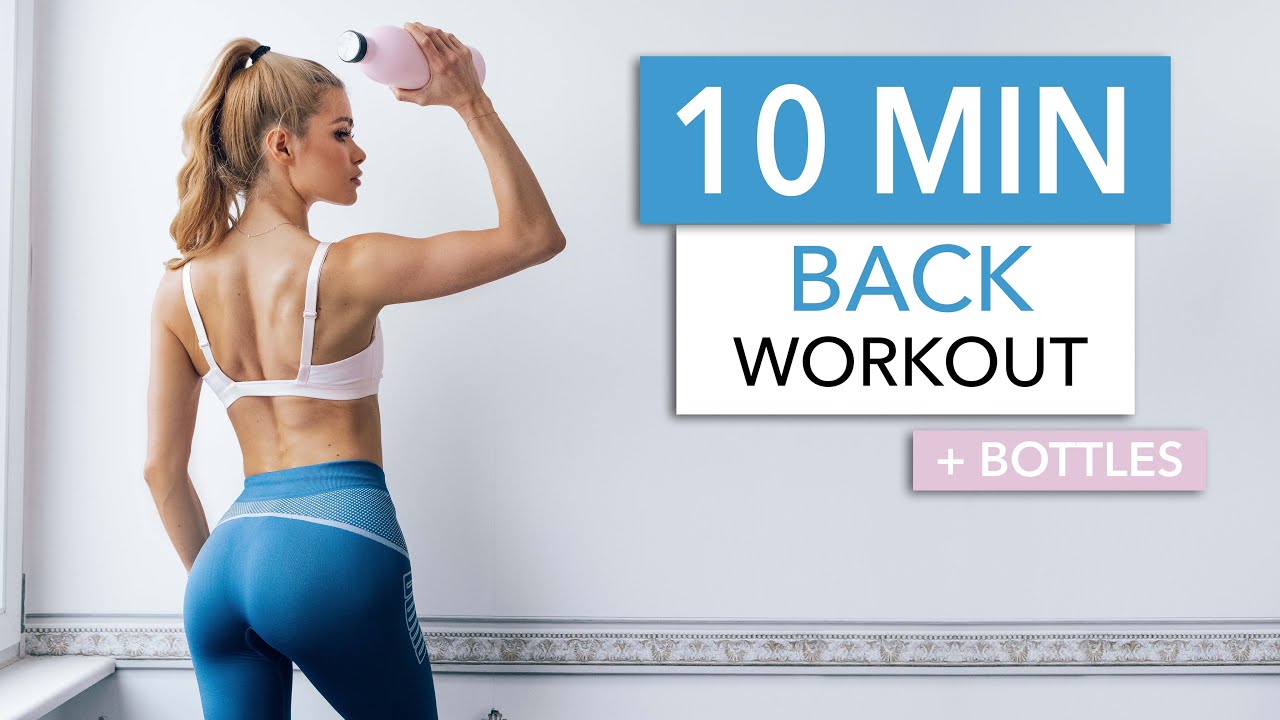 10 MIN. BACK BURN - stronger upper \u0026 lower back / better posture/ no more back pain | Mary Braun