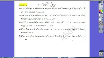 equality of areas of parallelograms 2 prep