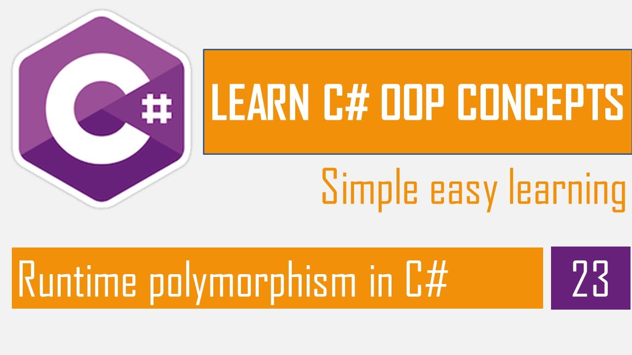 Runtime polymorphism in C# | OOP in C# Part-23 | C# OOP Bangla Tutorial