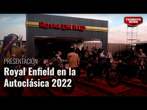 Presentación Royal Enfield en Autoclásica 2022