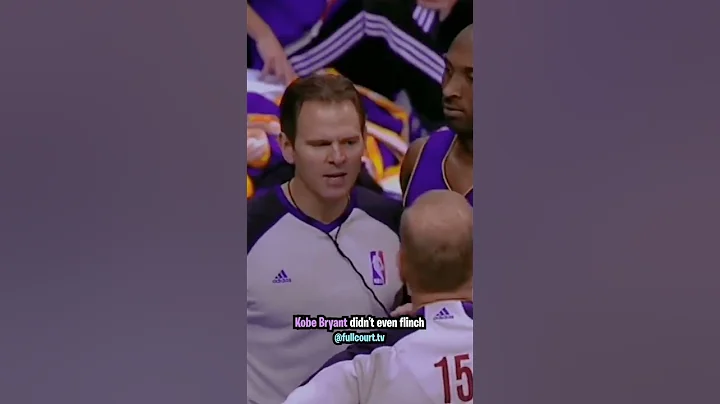 Kobe Didn't Even Flinch 😂