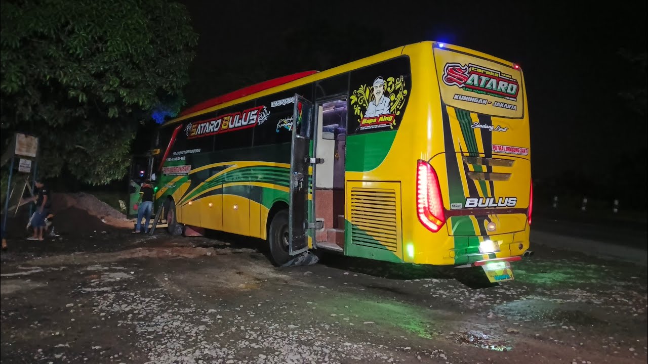 penumpang membludak✅Trip Luragung Caraka Sataro balap ktm Primajasa🚩lari mlm
