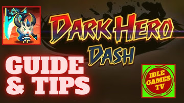 TRY SOMETHING DIFFERENT Dark Hero Dash : Idle RPG Game, beginner tips, guide, game review, gameplay