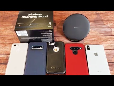 Samsung Qi Fast Wireless Charger Stand- Can Charge with OtterBox Case?