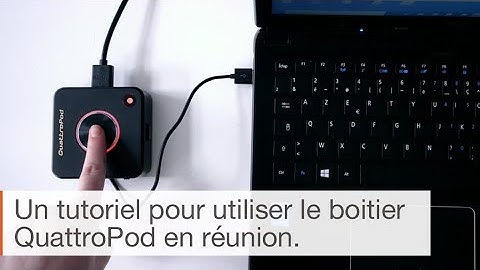 Comment installer le Quattropod sur écran interactif (tutoriel)