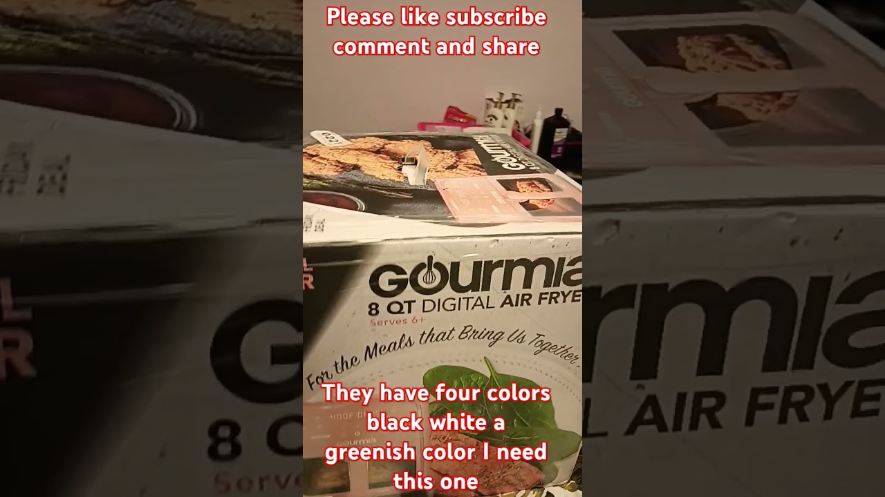 Black Friday Walmart special Gourmia 8qt Digital Air Fryer STILL ON SALE Nov 2024