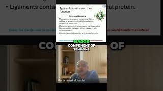 Structural Protein Collagen & Elastin Explained #videos #biology #video #neet #science #music #reels