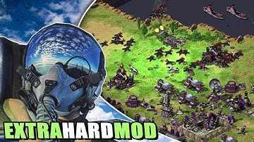 Red Alert 2 - Black Eagle Destruction of The Brutal Ai  - Extra Hard Mod