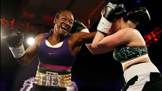 CLARESSA SHIELDS VS  SYLVIA SZABADOS IN DETROIT FULL FIGHT NEW VERSION