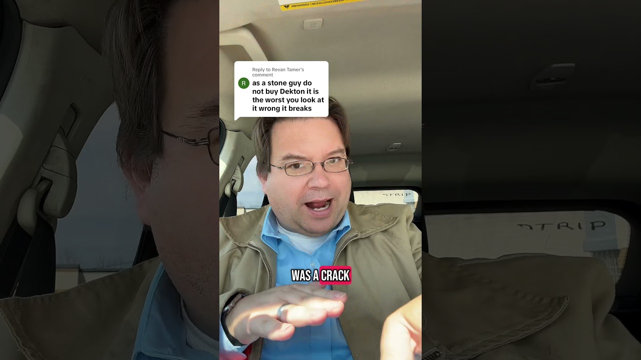 Why would a Dekton Countertop Crack?