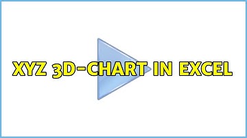 XYZ 3D-chart in Excel (7 Solutions!!)
