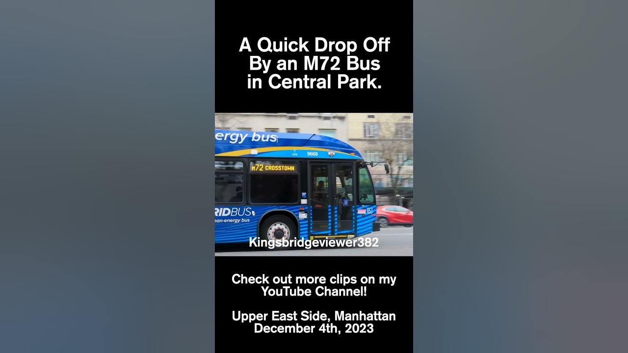 BusShorts 2021 Nova Bus LFS SmartBus HEV 9668 on the M72 Bus Shorts