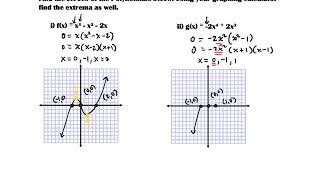 2B Notes (Polynomials of Higher Degree)