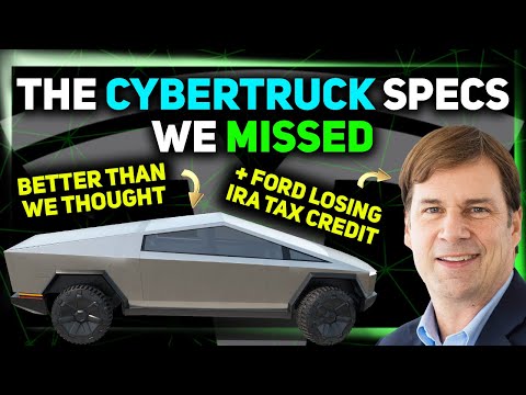 Tesla's Billion Dollar Deal / Cybertruck Features Keep Rolling In / IRA Tax Credits Changing