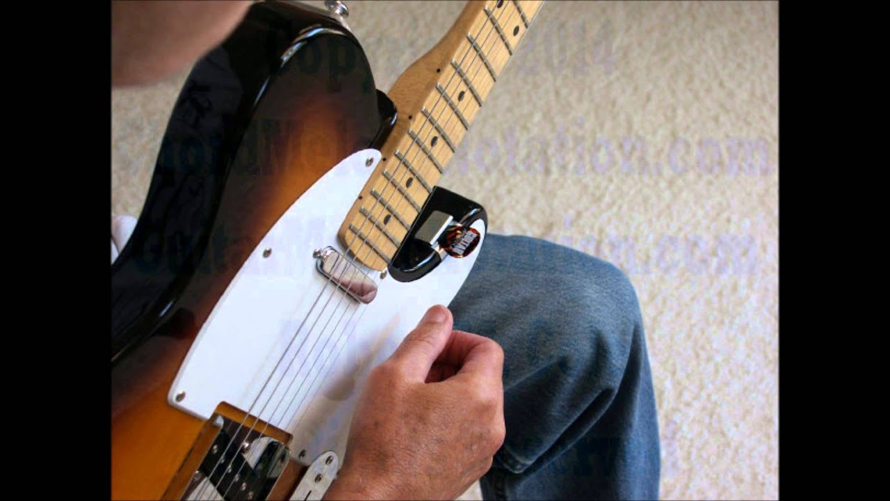 Guitar Pick Holder For Telecaster Style Guitars YouTube
