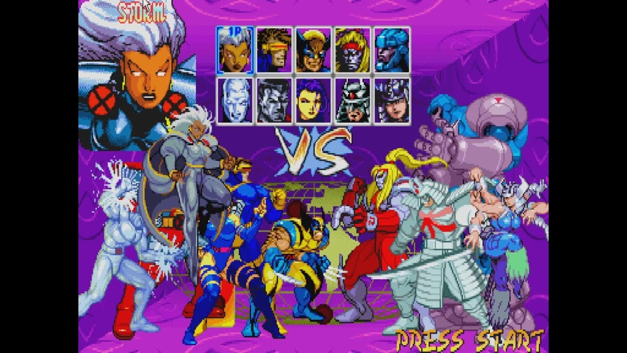 Storm X Men Children Of The Atom Arcade Youtube