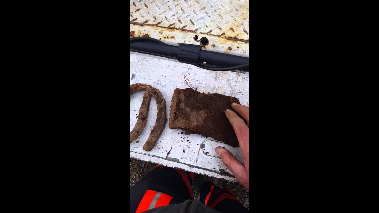 Metal detecting with backwoods