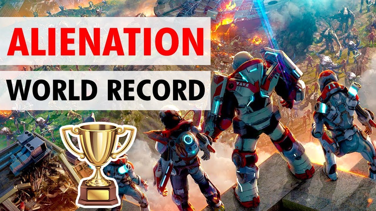 WORLD RECORD 4 PLAYER ALIENATION ARKSHIP - 