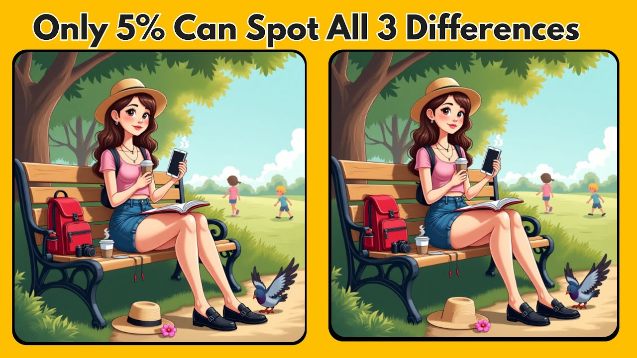Найди отличия: только 3% могут найти все отличия