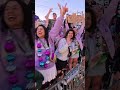 Saints Fans React to Drew Brees Mardi Gras Float ⚜️ #bacchus #saints #nfl #shorts