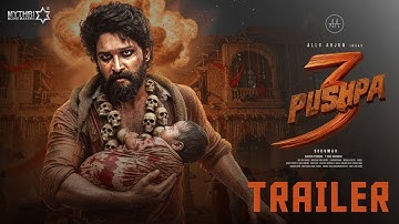 Pushpa 3 : The Rampage - Official Trailer | Allu Arjun | Vijay Deverakonda | Rashmika Mandanna