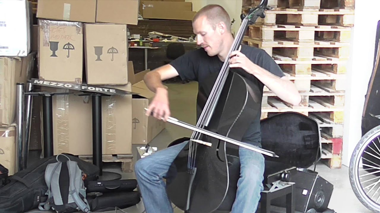 Carbon Fiber Cello "Hybrid Line" Jam session, Cello improvisation