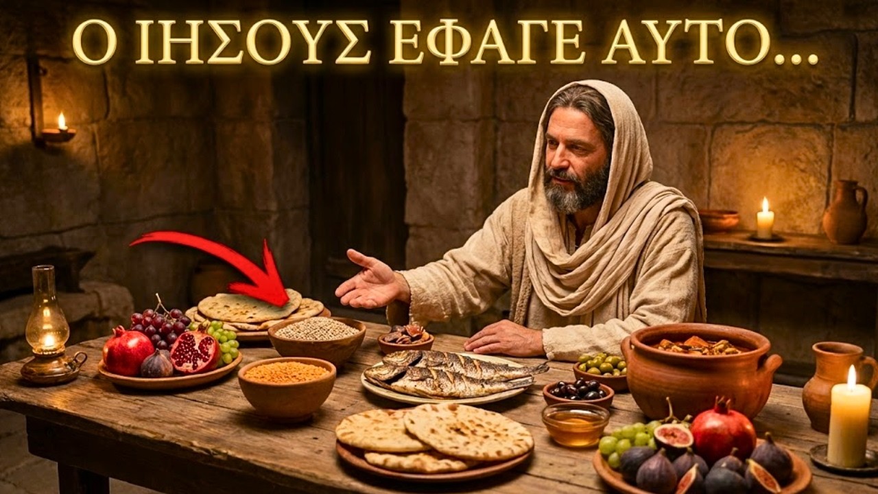Τι Έτρωγε Πραγματικά ο Ιησούς Κάθε Μέρα; (Αυτό Θα Σε Εκπλήξει)