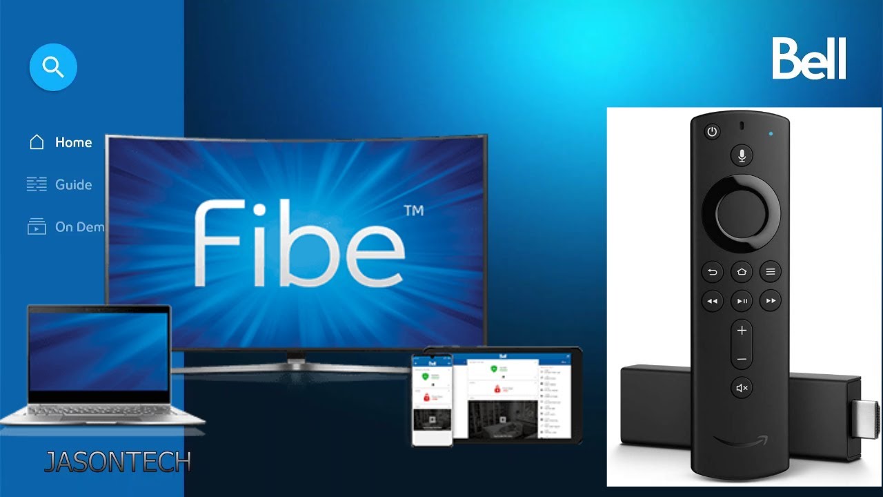 How To Get The Bell Fibe TV APP On The Fire Stick TV - YouTube