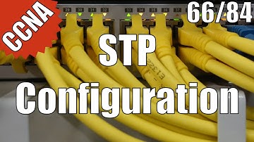 CCNA 200-120: Spanning Tree (STP) Configuration 66/84 Free Video Training Course
