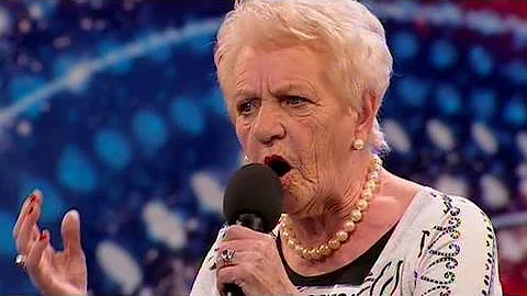 Janey Cutler - Britain's Got Talent 2010 - Auditio...