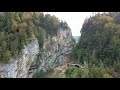 Col des Roches, après la dynamite, la pose des filets 12.10.2021