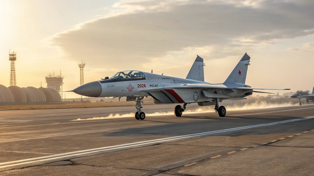 The 2026 Mikoyan MiG-41: Fastest Future Fighter Jet?