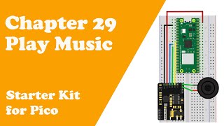 Chapter 29 Play Music --  Starter Kit for Raspberry Pi Pico