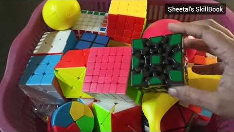 Cube Unboxing, Review of 6x6 Cube, Gear Cube, Axis Cube, Apple Cube, Banana Cube, Lemon Cube