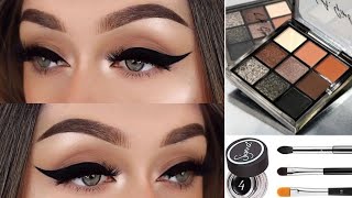 Trending Natural soft glam makeup tutorial for beginners step by step | easy eyes makeup|shine&glow  screenshot 1