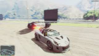 GTA 5 - BEST CAR   POLICE CHASE (ROCKET VOLTIC)
