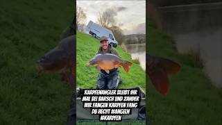 Karpfenangler bleibt ihr mal bei Barsch und Zander Wir fangen karpfen fang du hecht #angeln #karpfen