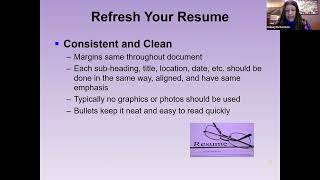 Details Refresh your Resume Webinar | Professional Development | Career Services | CUNY SPS Update