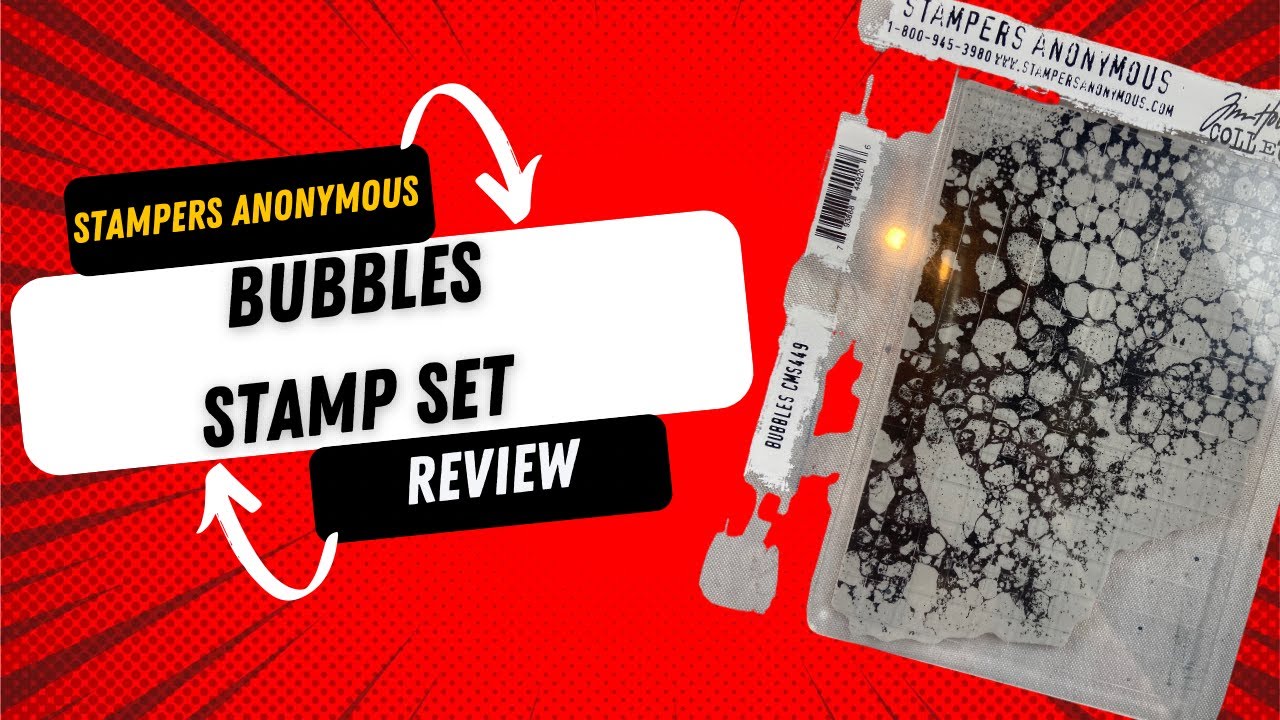 Stampers Anonymous Bubbles Stamp Set Review