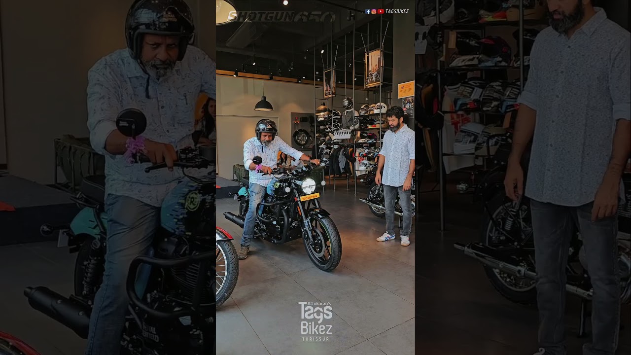 Limited Edition Royal Enfield Shotgun 650 Delivery | 1st Delivery in Kerala 🔥 | Tags Bikez 