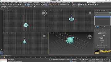 آشنایی با صفحه برش Section در نرم افزار تری دی استودیو مکس (3Ds Max 2018)