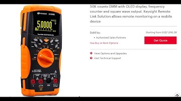 Keysight U1253B Repair